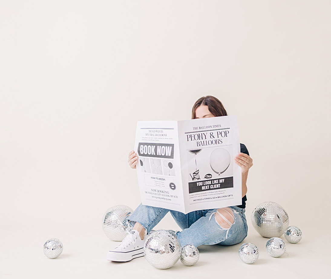 Balloon Decor Orange County | Event Balloon Decor | Peony & Pop